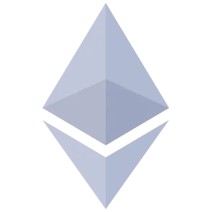 Ethereum logo.